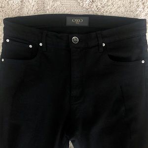 The Noir Everyday Denim from Oro Los Angeles